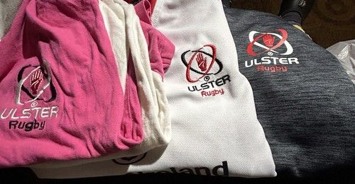 Bundle of 3 Official Ulster Rugby / Kukri Tops M/L