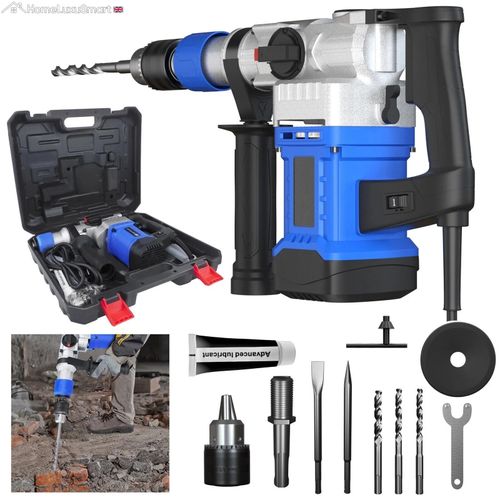 Electric Breaker Jackhammer Concrete Demolition Hammer Jack Drill Tool Set — image 11