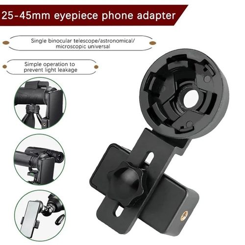 Universal Telescope Phone Adapter Digiscoping Mount for Binoculars Monocular — image 6