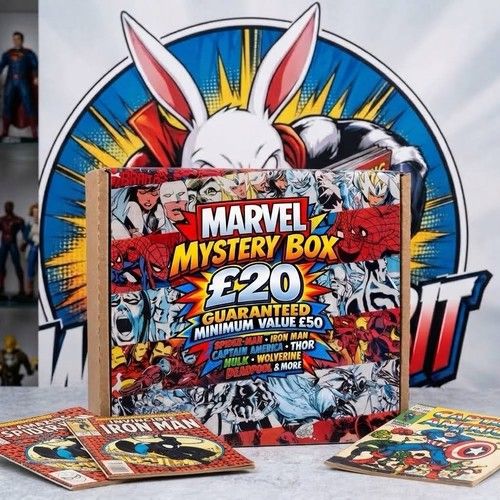 Marvel DC Comic Mystery Box £20 - £50 Value Guaranteed  -Free Delivery