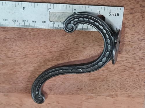 Two Old Cast Iron Coat /Bag/ Hat/ Hooks Vintage — image 15