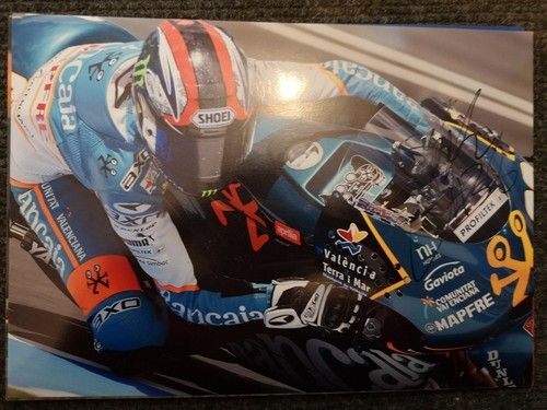 BRADLEY SMITH HAND SIGNED A4 PHOTO 125CC ASPAR TECH 3 YAMAHA MOTOGP KTM
