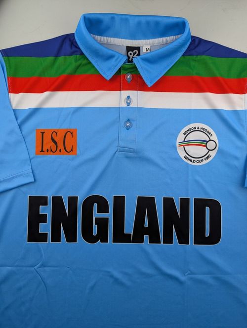 England Cricket 1992 ODI Shirt – Retro World Cup Vintage Jersey | XS–5XL | UK — image 5