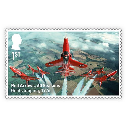 Red Arrows 50p BU Coin and Stamps Cover from Royal Mail, The Royal Mint — image 10