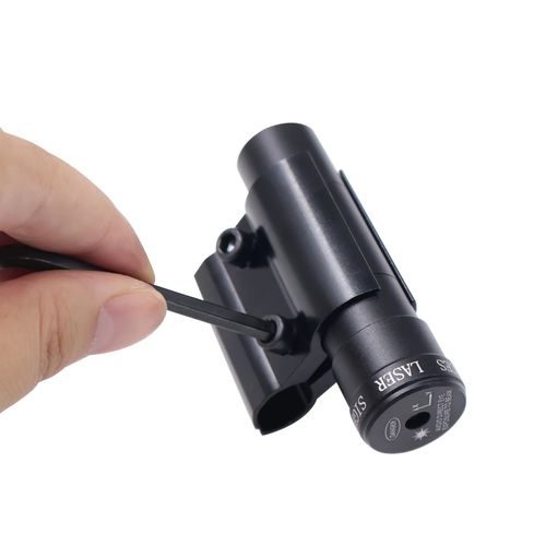 Red Laser Dot Sight Scope Air Gun 20mm Rail Mount Tactical Rifle Pistol Hunting — image 4