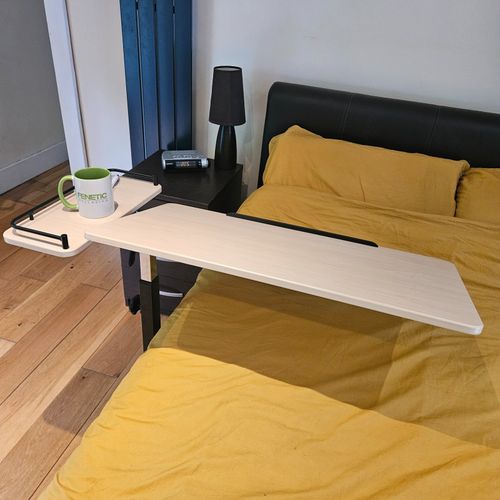 Over Bed or chair table with large height and angle adjustable top overbed  — image 12