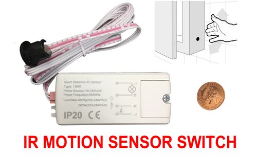 Touchless Motion Sensor Switch for LED Cabinet or Kitchen Light On/Off" — image 1