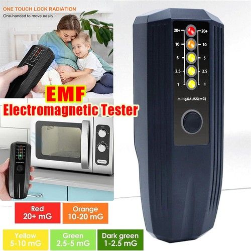 Electric EMF Electromagnetic Tester Meter Radiation Detector Dosimeter Counter