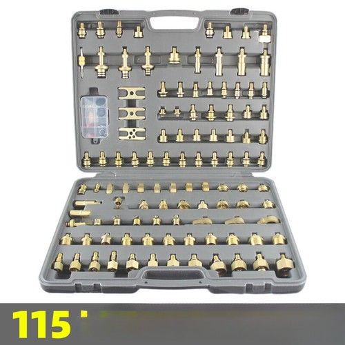 Pure Copper Leak Plugging Kit Auto Air Conditioning Leak Repair Tool Equipment