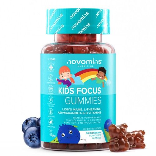 Focus Gummies for Kids – Brain & Concentration Nootropic Support Gummies