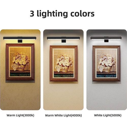 Wireless Picture Lights Dimmable Dartboard Light Rechargeable Art Display Lights — image 8