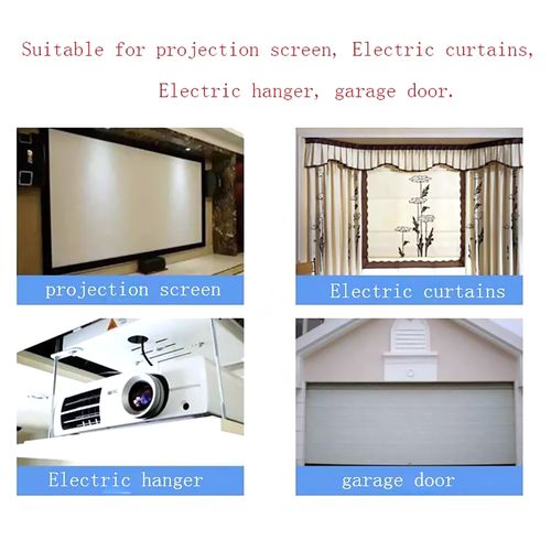 ABS Wireless Screen RF Remote Control Switch For Projector Screen Curtain — image 5
