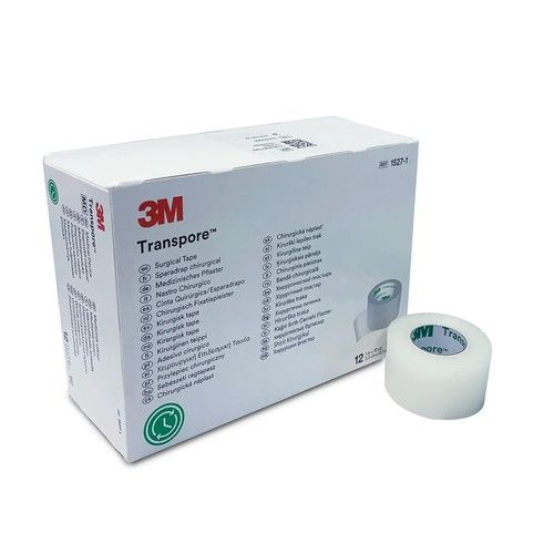 3M TRANSPORE TAPE 1.25CM 2.5CM WATERPROOF PREMIUM QUALITY FIRST AID MEDICAL TAPE
