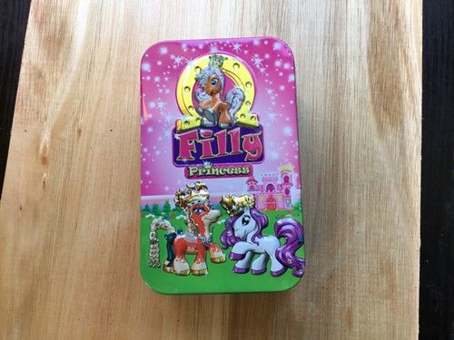 Filly Unicorn Tin Box Character 3D Filly Cards Stickers toys