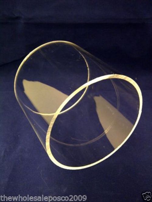 Plastic Acrylic Tube Perspex Pipe 240mm Diameter Clear Extruded 3mm Wall Thick