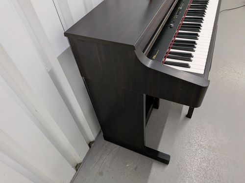 Roland HP103e digital piano and stool in dark rosewood finish stock number 26392 — image 11