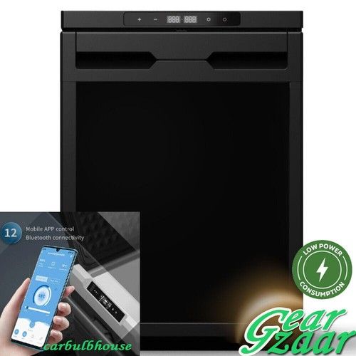 Campervan 12V/24V Fridge Freezer, Gearzaar 50l Compressor Fridge, Motorhome -20c