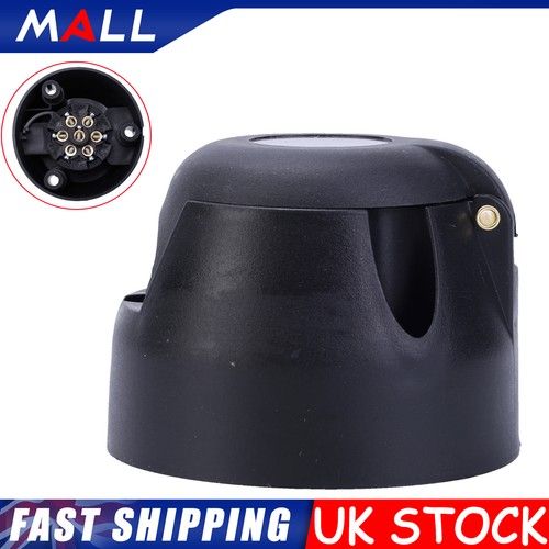 7 Pin Plastic Socket N Type Electrics Plug For Caravan Trailer Truck Wiring 12v