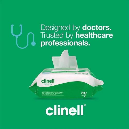 Clinell Universal Antibacterial Wipes 6 x 200 Pack (Cleaning / Disinfecting) — image 5