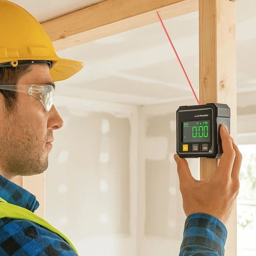 360° Magnetic Digital Angle Gauge Finder With Laser Inclinometer Level Meter — image 17