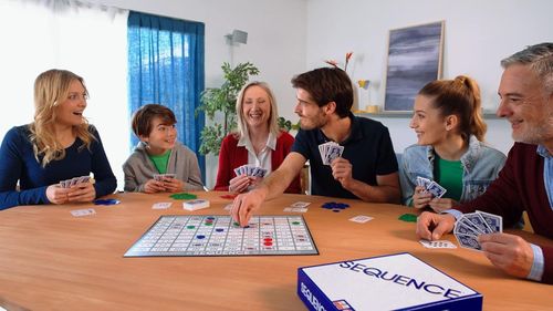 Goliath Sequence Family Fun Strategy Board Game 2 or More Players-Five In A Row — image 6