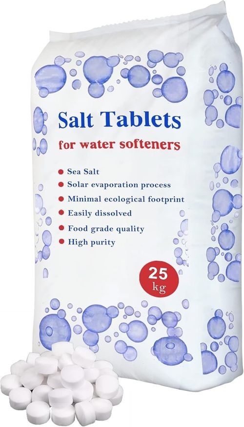 Water Softener Salt Tablet 25kg  Food Grade Quality 100% British Salt — image 1