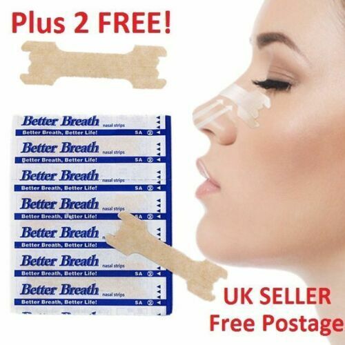 100 x Better Breath Nasal Nose Strips Right Easy Stop Anti Snoring Sleeping ***( — image 1