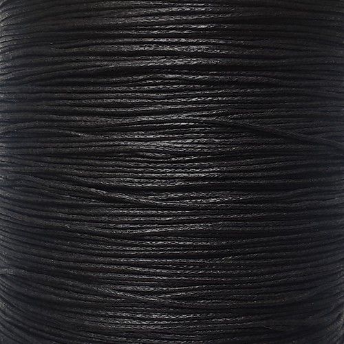 Waxed Cotton Cord 1mm ,10m to 50m Jewellery Making & Bracelet Necklace Craft 