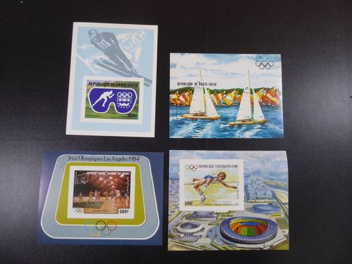 Olympics, Excellent Collection Part IV, Unc. Series, Blocks + Special Block Series, ** — image 4