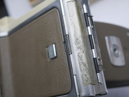 Boxed Polaroid Land Camera Model 80A / 120 medium format camera — image 9