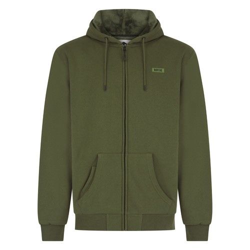 Navitas Sherpa Zip Hoody Green - All Sizes-Carp Fishing Outdoor Camping Clothing