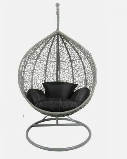 Rattan Egg Chair Swing Outdoor Garden Patio Hanging Wicker Hammock Pod Chair