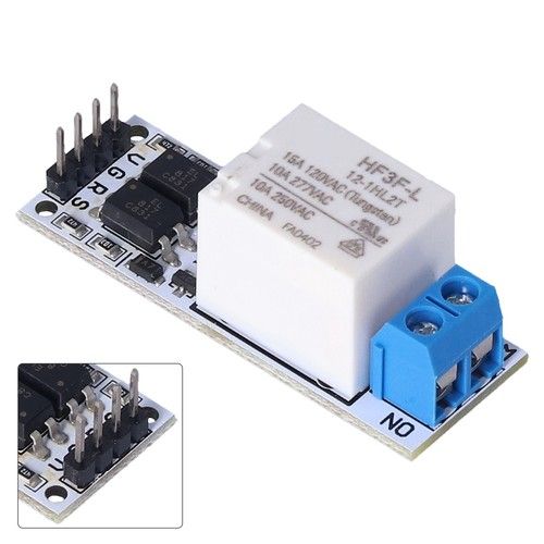 Latching Relay Module Hold Switch Bistable Self Locking Flip Flop Board DC12V