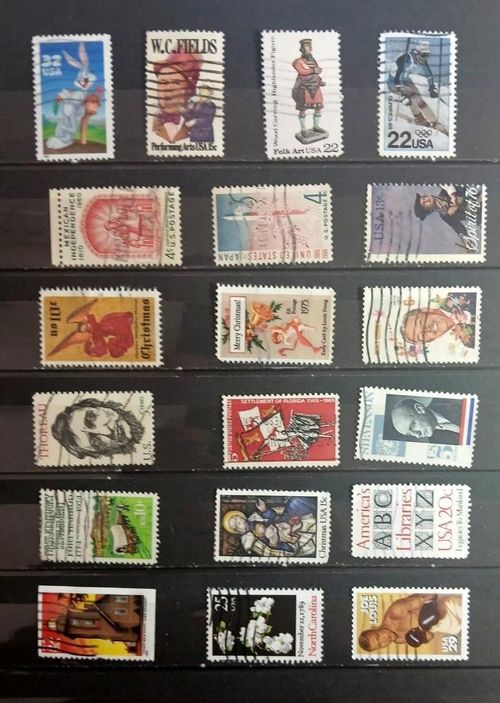 All Different US Stamp Collection With Many Old Classic Stamps #287, #286, #649 — image 8