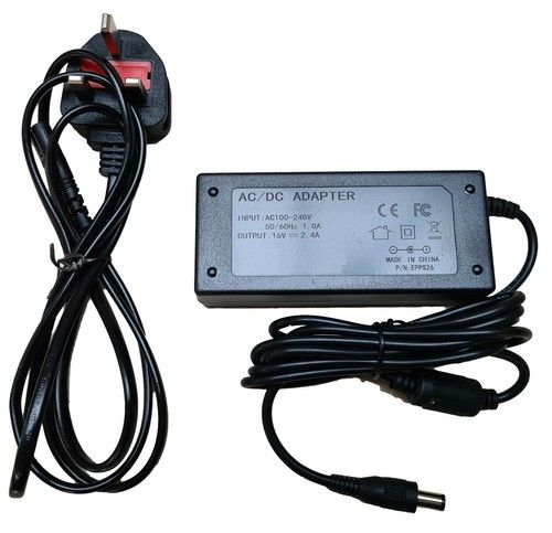 YAMAHA PSR-S970 DIGITAL PIANO KEYBOARD 16V 2.4A 45W POWER SUPPLY ADAPTER
