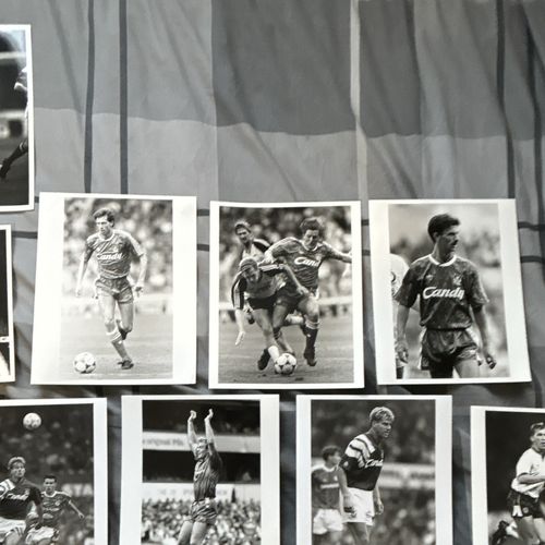 Original press photos of footballers lineker platt rush giggs  — image 6