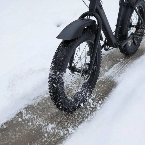 Winter Bike Mudguard Long-Lasting Wide Tire Mudguard Set Shock Resistant