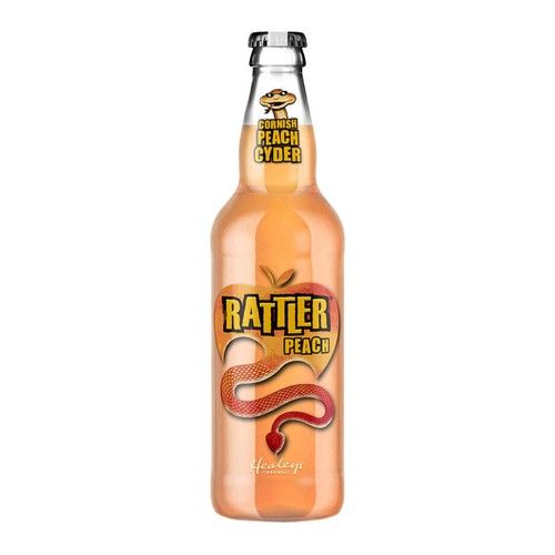 Healeys Rattler Peach Cyder Cider 500ml