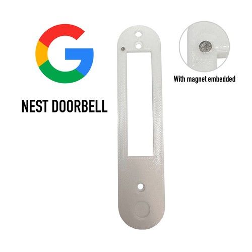 Google Nest Doorbell (Battery) Replacement Mounting Plate Spares