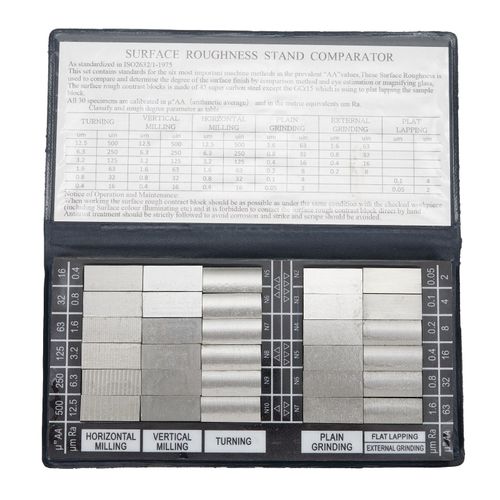 Surface Roughness Comparator Ra0 0512 5mm Sample Block Assess Finish — image 20