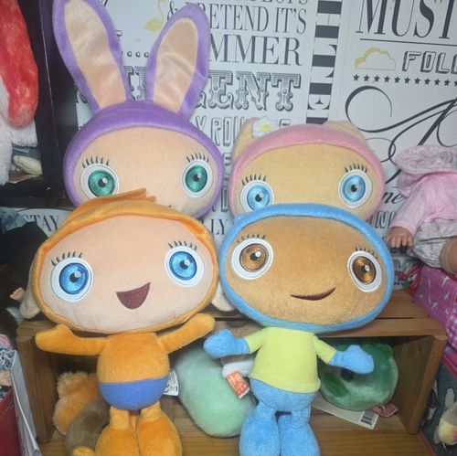 Waybuloo Set of 4 Talking Plush Soft Toys 15-35cm TV & Film Characters 2009-2012 — image 1