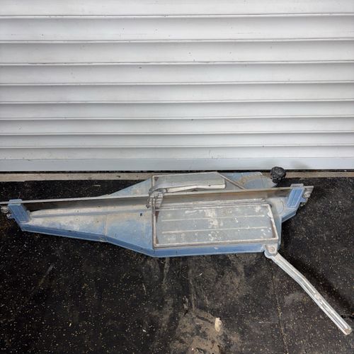 Sigma 4-B Professional Tile Cutter 90cm Pull Up Cutter Manual Tile Cutter Used — image 8