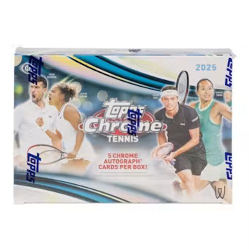 2025 Topps Chrome® Tennis - Breaker Delight Box Sealed