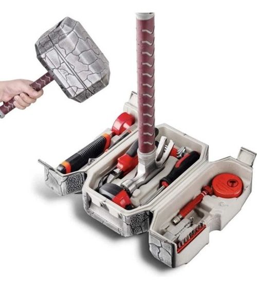 Hammer Tool Box - 28 Piece Hammer Tool Set Made of Real Metal for DIY and Car Re
