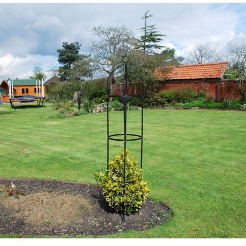 1.9m Outdoor Garden Metal Obelisk Climbing Plant Support Frame Trellis New — image 6