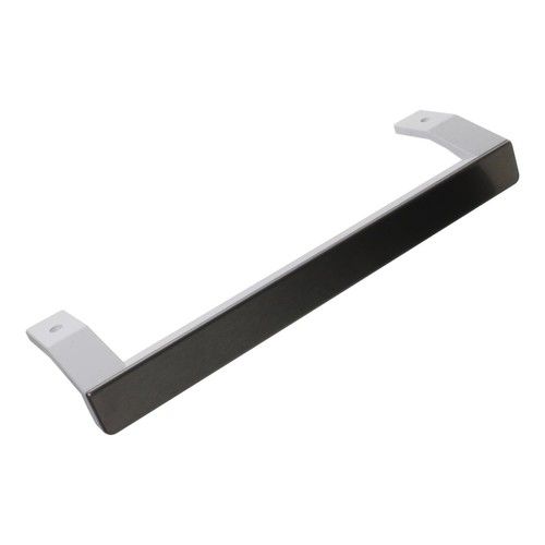 Genuine Beko CFP1691 Fridge Freezer Door Handle Grab Bar White with Silver Face