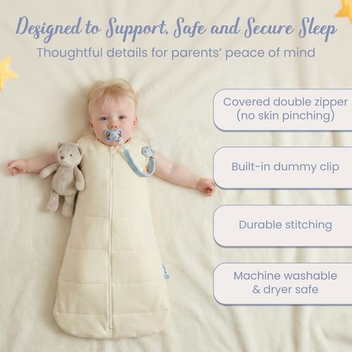 Baby Swaddle Sleeping Bag 2.5 Tog 0-3 months 3-12 months Cotton — image 12