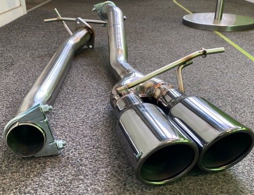 PIPE DYNAMICS Fiesta ST180 Combo exhaust Back Box Delete & Resonator Delete 