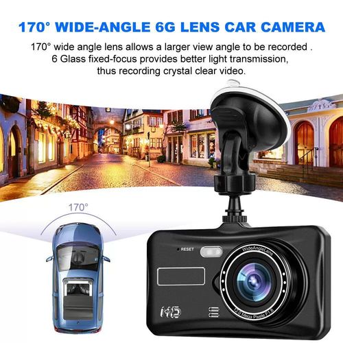 4" Dash Cam Pro Car Camera Recorder Dual Front and Rear HD 1080P Night Vision UK — image 5