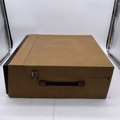 Dansette Capri Vintage Valve Record Player Turntable Brown Case 240V Untested — image 9